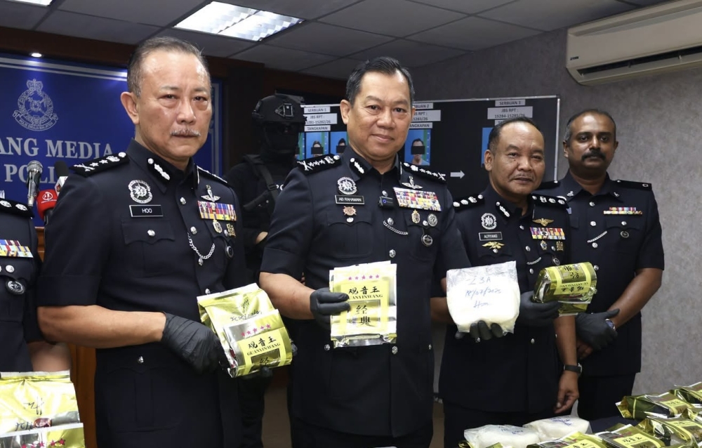 Eight arrested in Johor Bahru drug operation; teenager among suspects caught using grandfather's vehicle