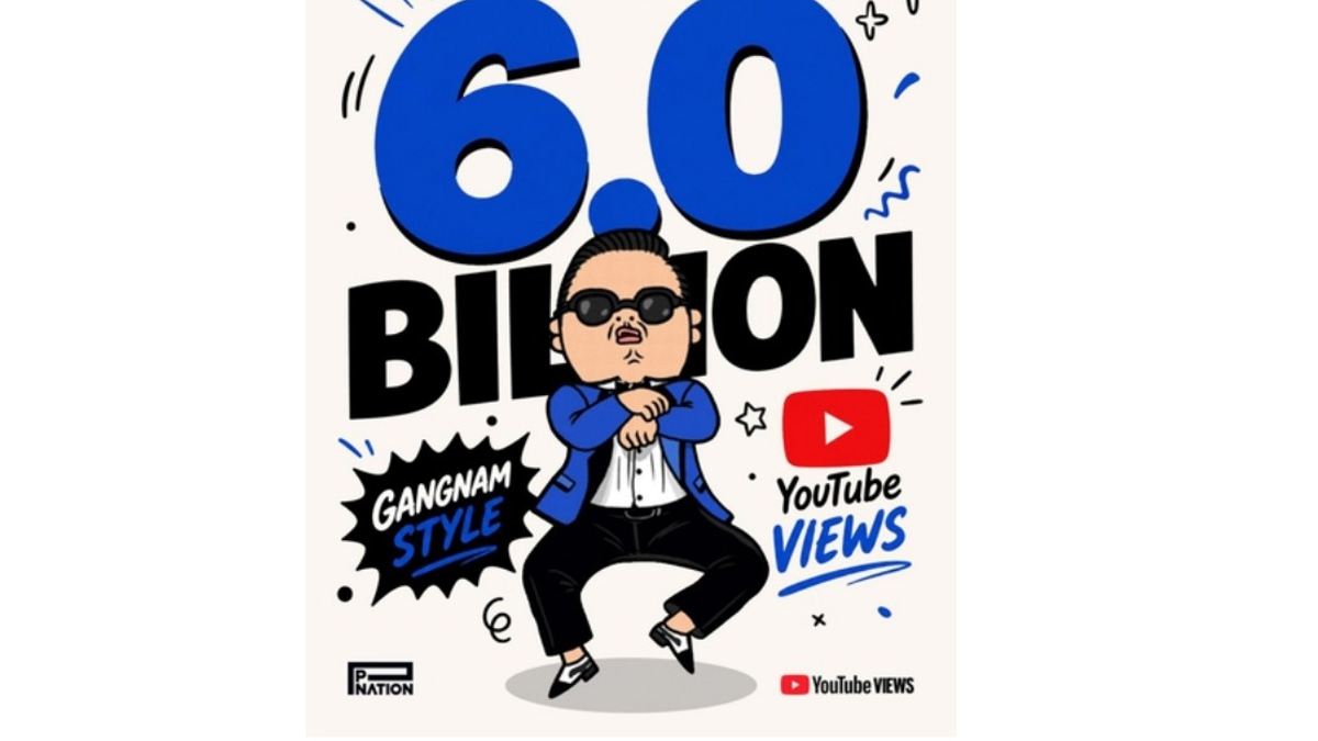 Psy's 'Gangnam Style' Becomes First K-pop Video to Hit 6 Billion YouTube Views