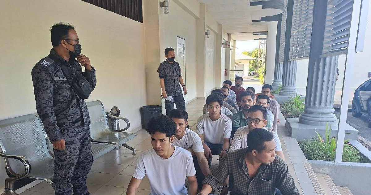 14 foreigners face charges for illegal entry and overstaying in Malaysia