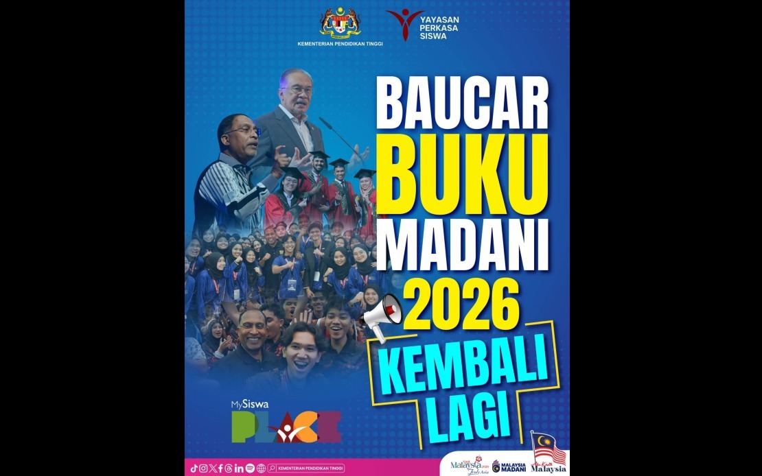1.18 Million IPT Students to Receive RM100 MADANI Book Vouchers From July 15