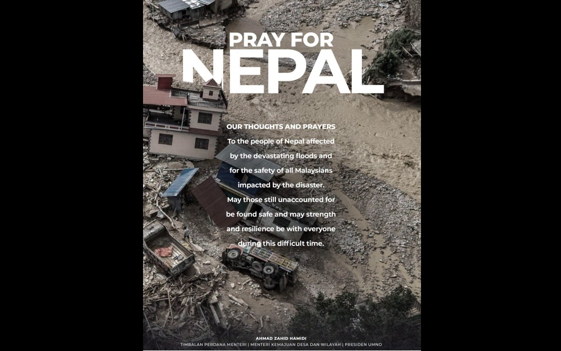 Ahmad Zahid Voices Alarm Over Malaysian Safety in Nepal Flood Crisis