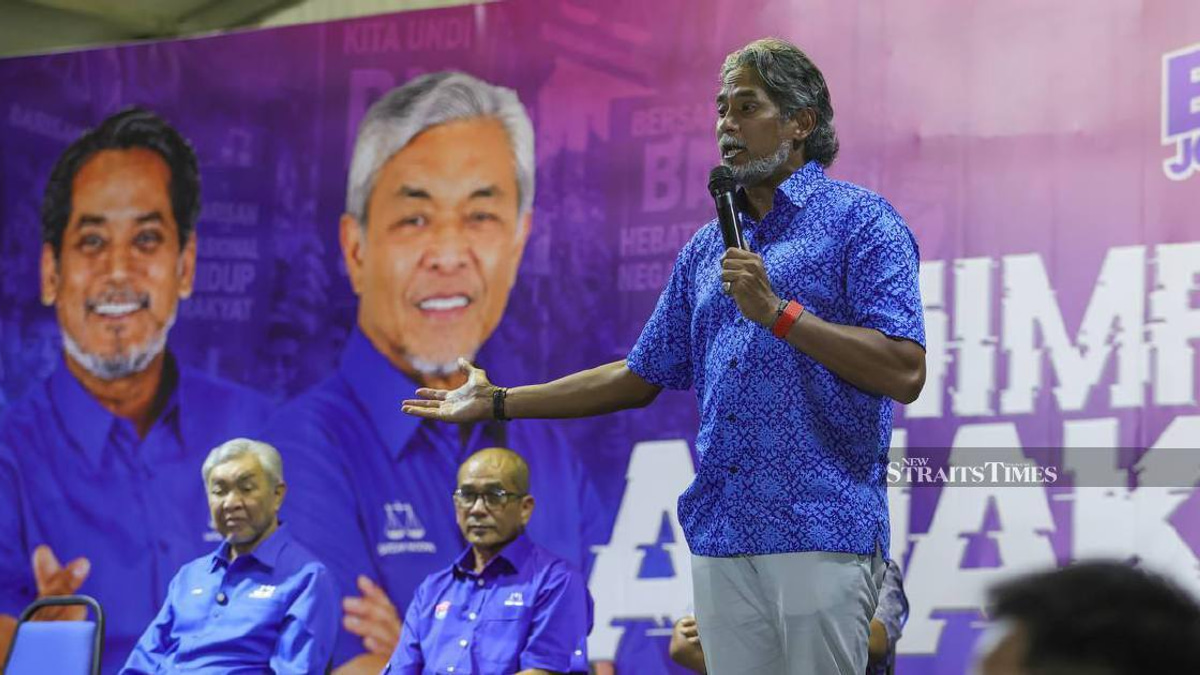Khairy Slams Pakatan Harapan's Johor Manifesto as Lacking Original Policy Vision