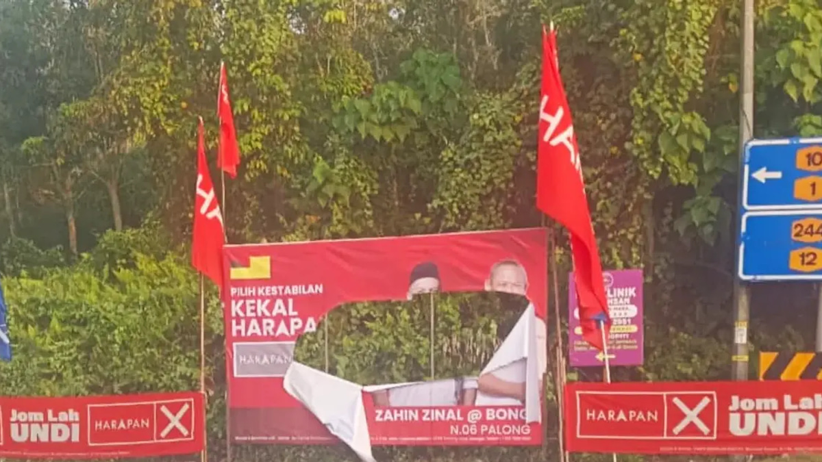 Negeri Sembilan police open 14 investigations into election-related offences amid vandalism and arson