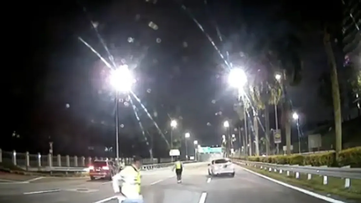 Police Arrest Driver Who Breached Roadblock in Nervous Attempt to Evade Checkpoint