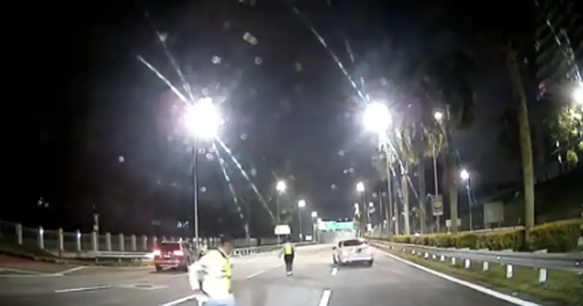 Police Arrest Driver Who Breached Roadblock in Nervous Attempt to Evade Checkpoint