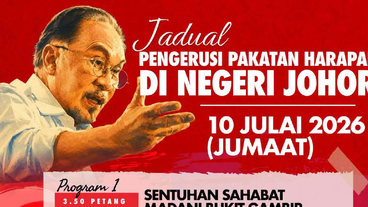 Anwar Makes Final Push for Pakatan Harapan in Johor as Election Day Nears