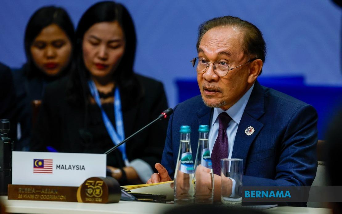 Anwar Calls for Deeper ASEAN-Russia Strategic Partnership as Nations Mark 35 Years of Ties