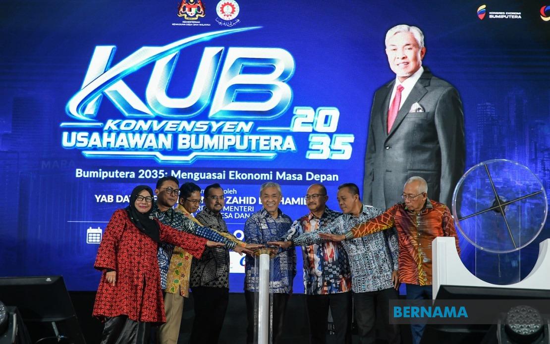 Bumiputera Entrepreneurs Must Move Beyond Participation to Ownership, Says Ahmad Zahid