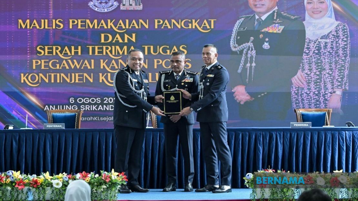 Six Senior Posts Reshuffled at Kuala Lumpur Police Contingent