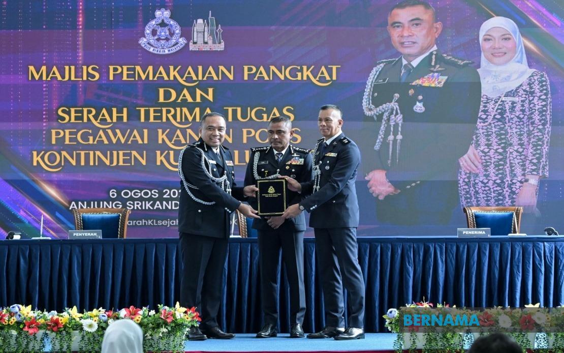 Six Senior Posts Reshuffled at Kuala Lumpur Police Contingent