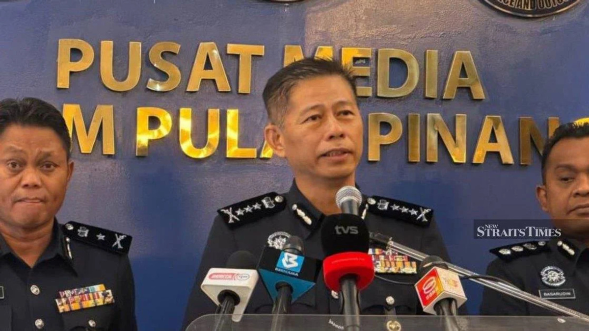 Penang Police Dismantle Drug Syndicate, Arrest Man and Seize RM450,000 Worth of Methamphetamine