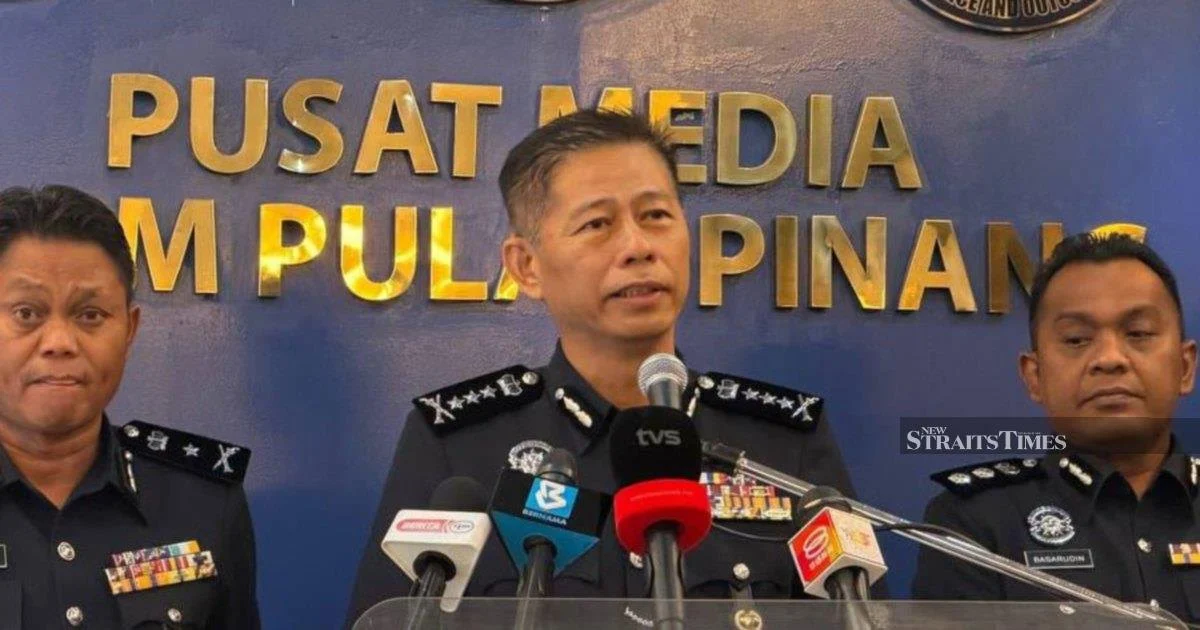 Penang Police Dismantle Drug Syndicate, Arrest Man and Seize RM450,000 Worth of Methamphetamine