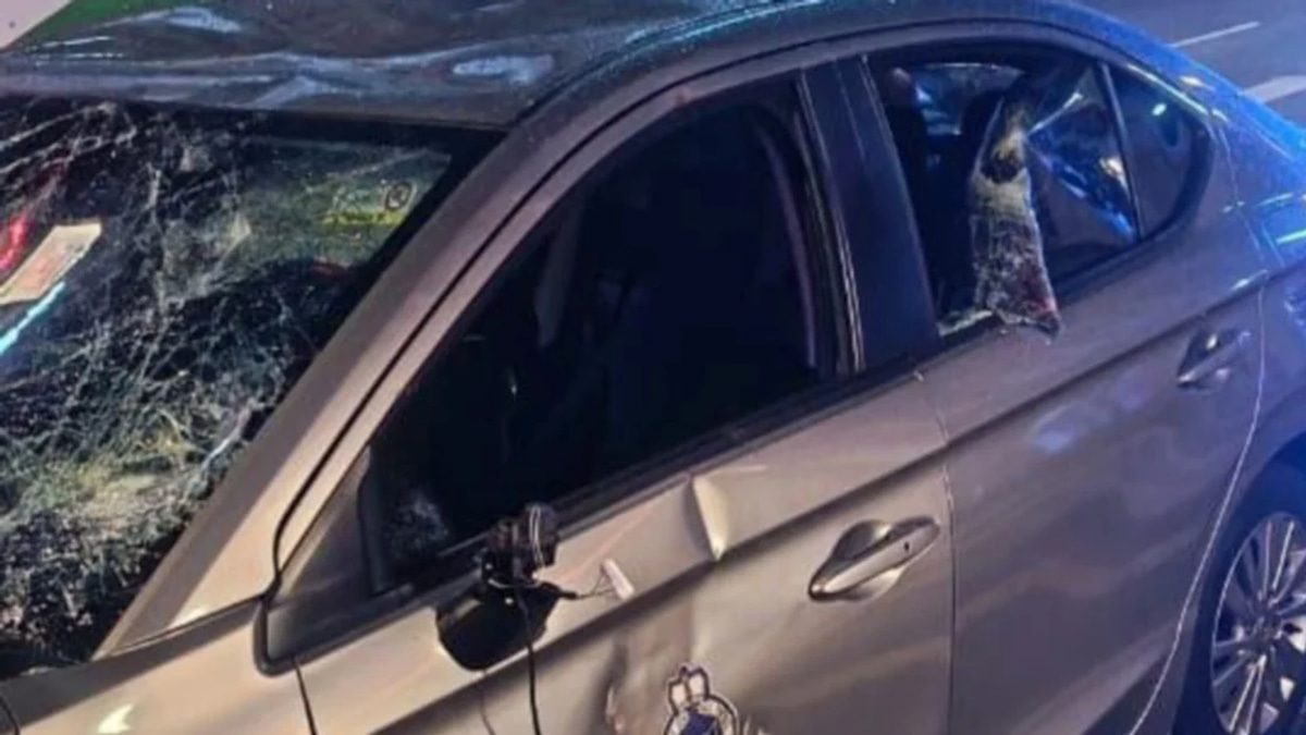 Foreign Homeless Man Held Over Police Car Damage in Kuala Lumpur