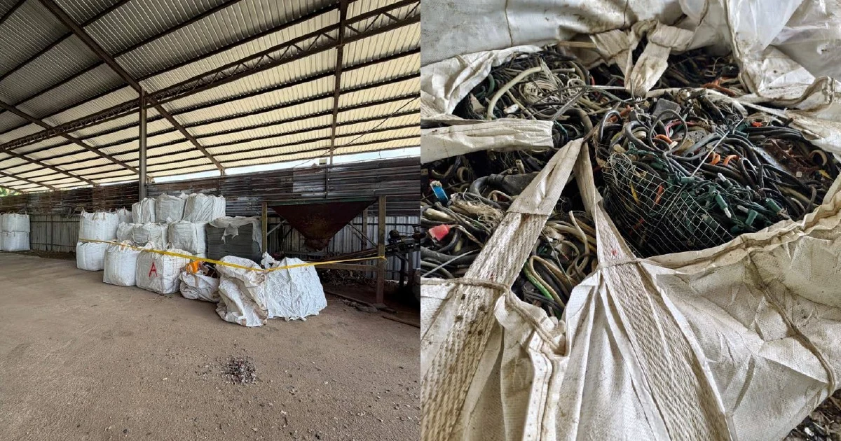 RM3 Million E-Waste Haul Seized in Bukit Mertajam Enforcement Operation