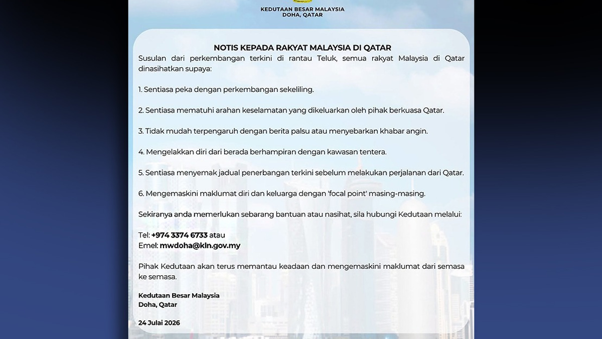 Malaysia Urges Citizens in Qatar to Heed Security Warnings Amid Gulf Tensions