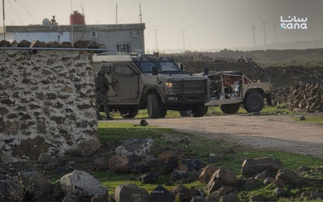 Israeli Military Vehicles Cross Into Syrian Quneitra Province