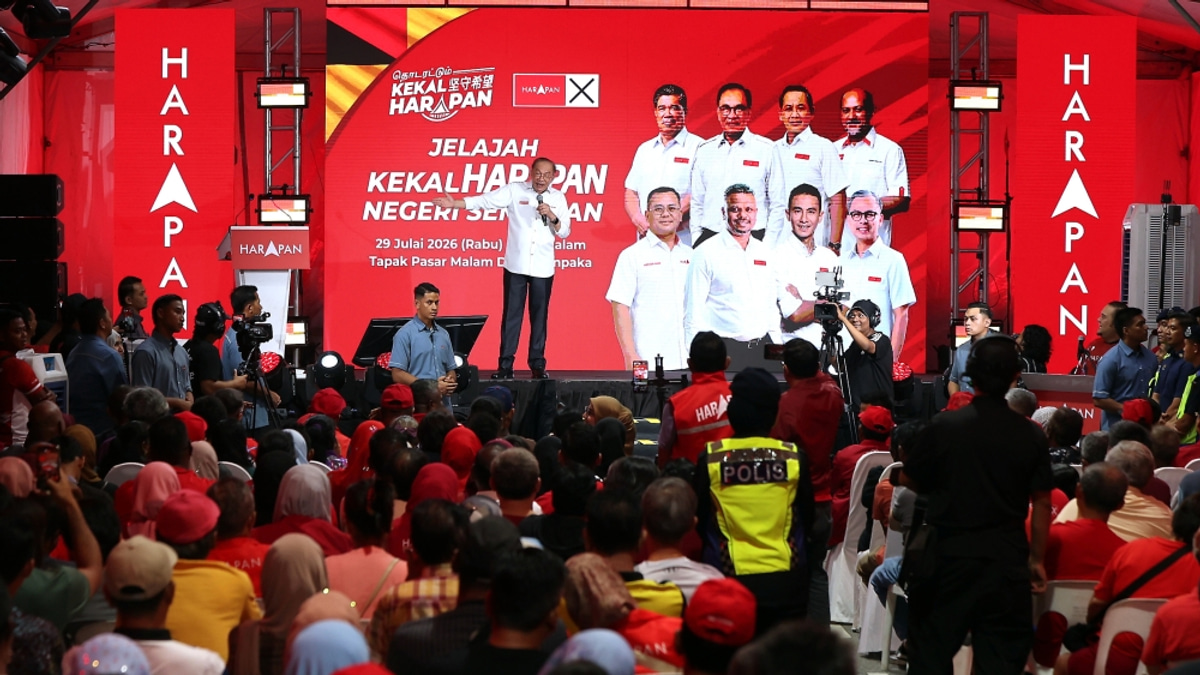 Anwar Urges Negeri Sembilan to Re-elect Aminuddin, Citing State's Progress as Regional Model