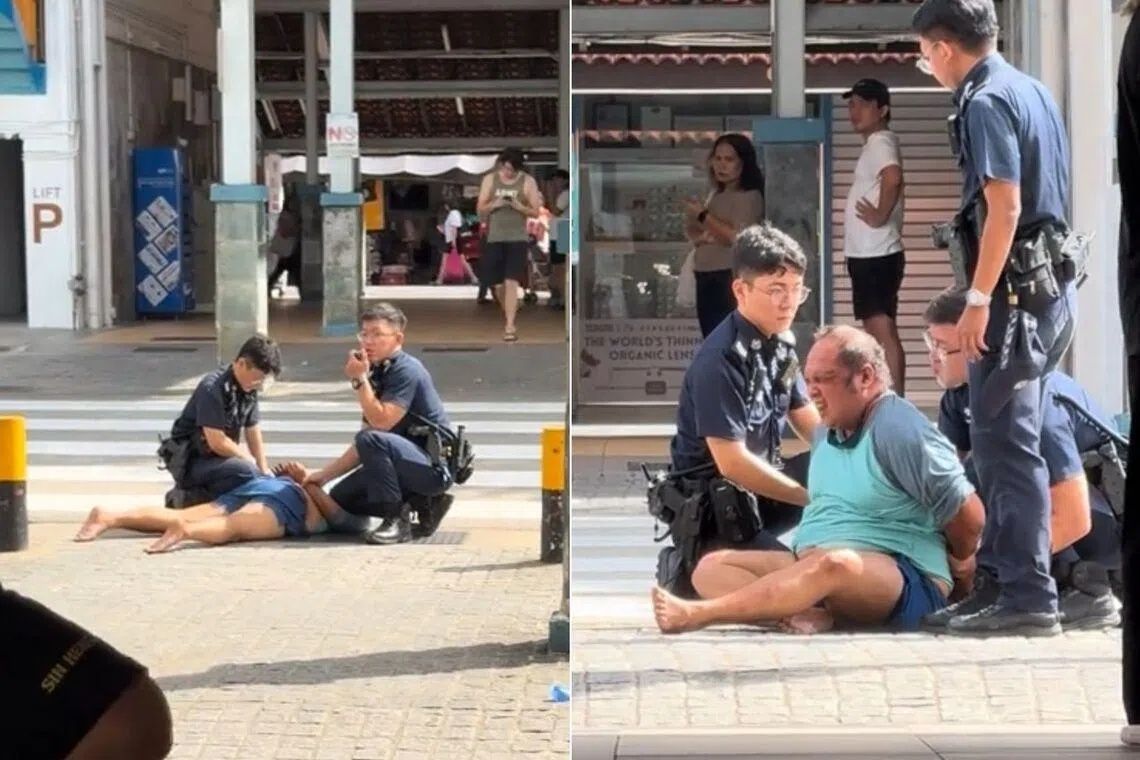 Singapore Man Arrested After Assaulting Police Officer at Toa Payoh Coffee Shop