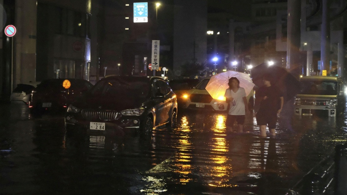 Four Dead as Torrential Rain Swamps Japan's Chiba Prefecture Near Tokyo