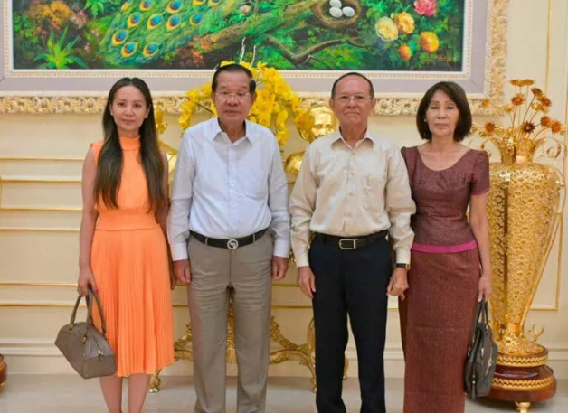 Hun Sen Hosts Former Rival Kem Sokha at Home, Offers Praise for Sokha's Daughter