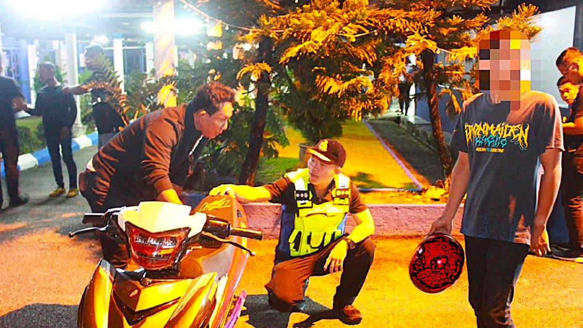 Seven Motorcycles Seized in Klang Police Crackdown on Illegal Street Racing