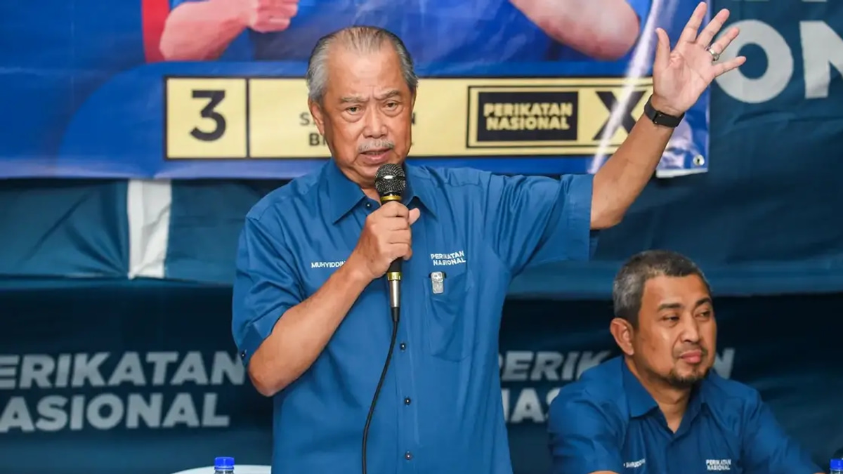 Johor Election and Najib's Release Are Separate Issues, Muhyiddin Insists