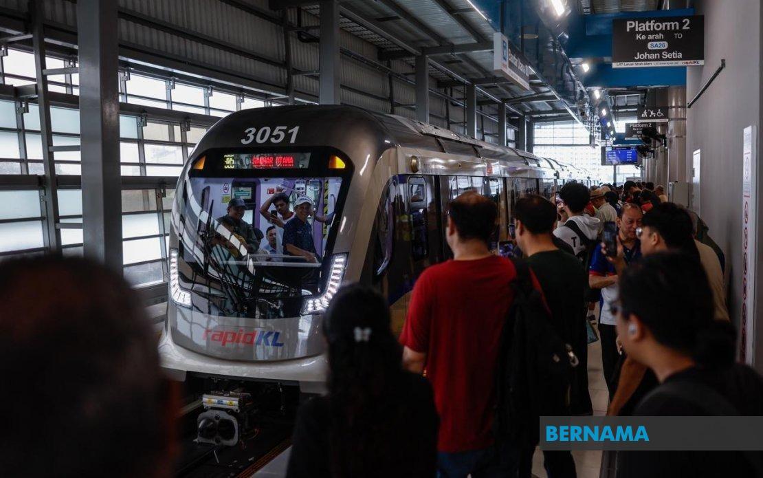 LRT3 Shah Alam Line Launches with Modest First-Day Ridership, Eyes Ambitious Growth Target