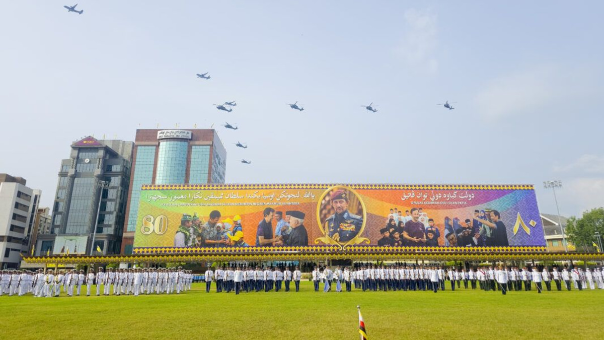 Brunei puts final touches on Sultan Hassanal Bolkiah's 80th birthday celebration