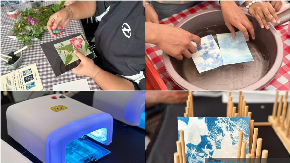 Penang Artist Harnesses Sunlight to Explore Our Bond with Nature Through Cyanotype