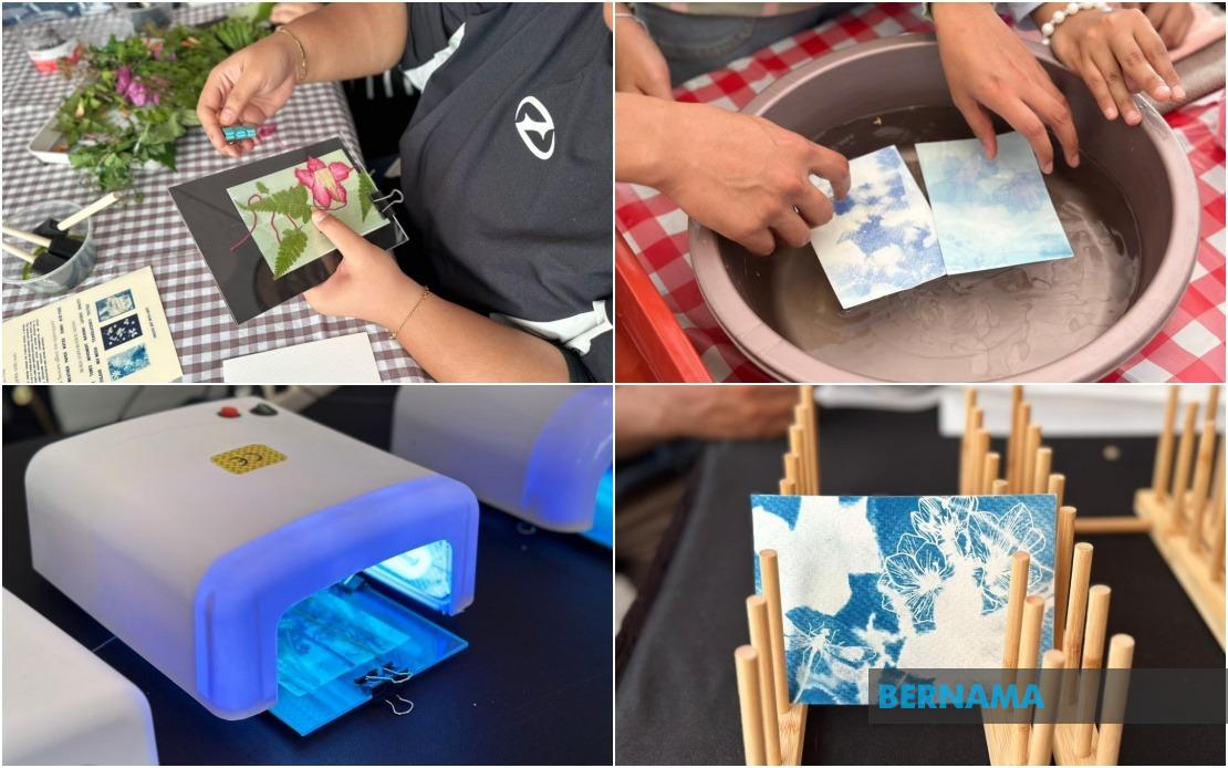 Penang Artist Harnesses Sunlight to Explore Our Bond with Nature Through Cyanotype