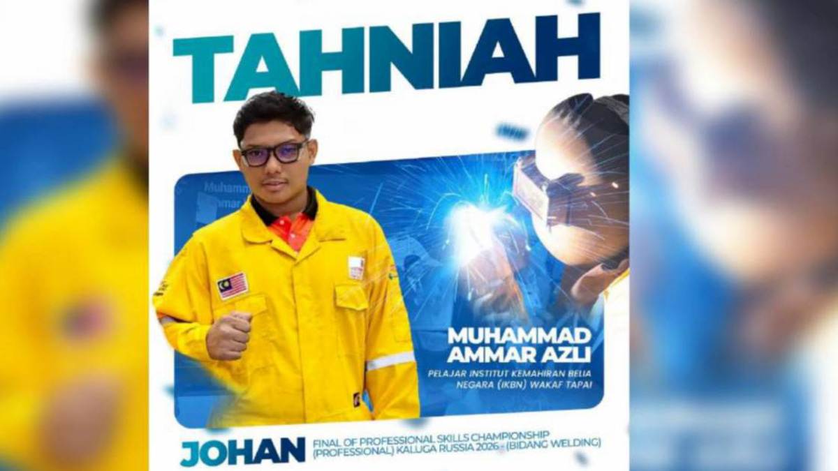 Ahmad Zahid lauds national vocational student's welding triumph at Russian skills competition