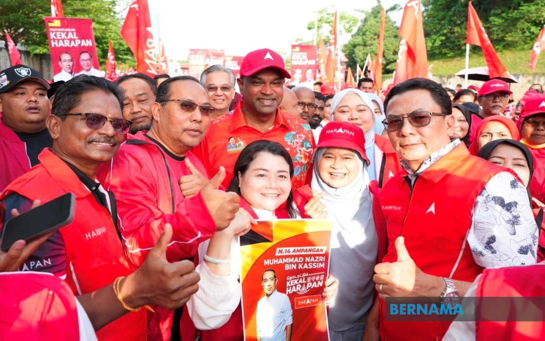 PKR and DAP Leaders Rally Behind Six PH Candidates in Negeri Sembilan Bid