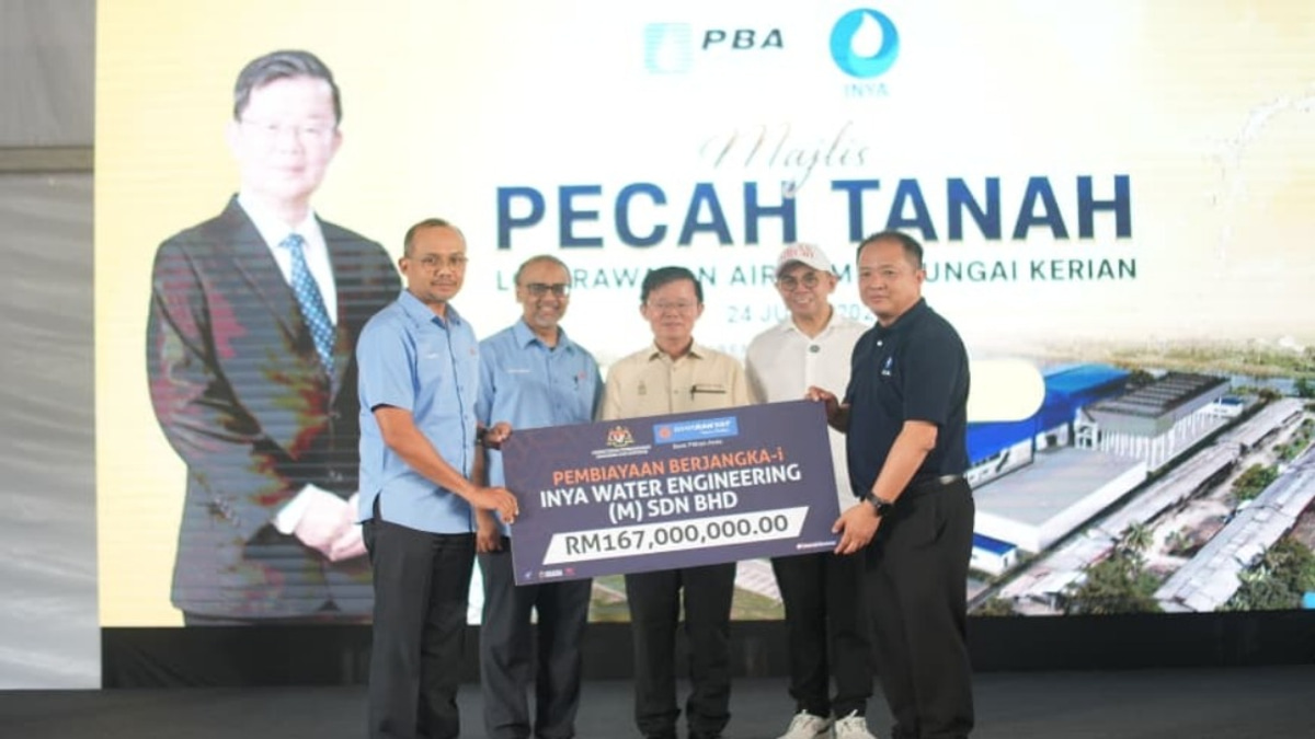 Bank Rakyat Funds RM167 Million Sungai Kerian Water Project in Penang