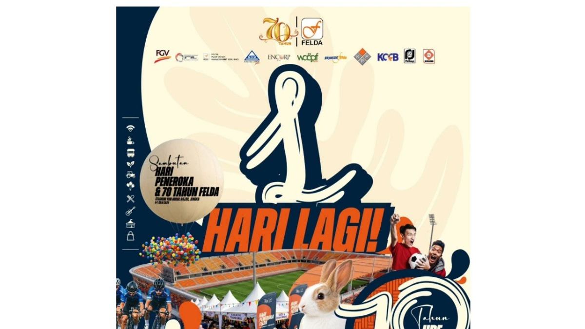 PM Anwar To Lead FELDA's 70th Anniversary Celebration in Pahang