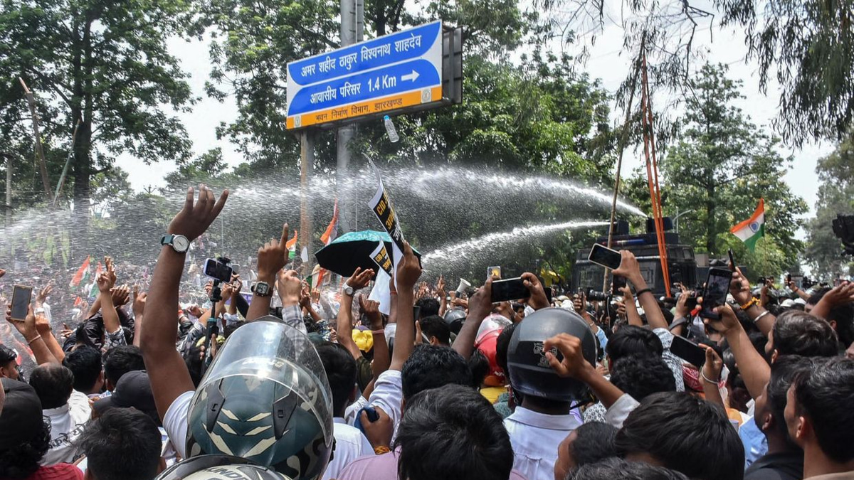 BJP Charges Student Activists With Double Standards Over Jharkhand Unrest