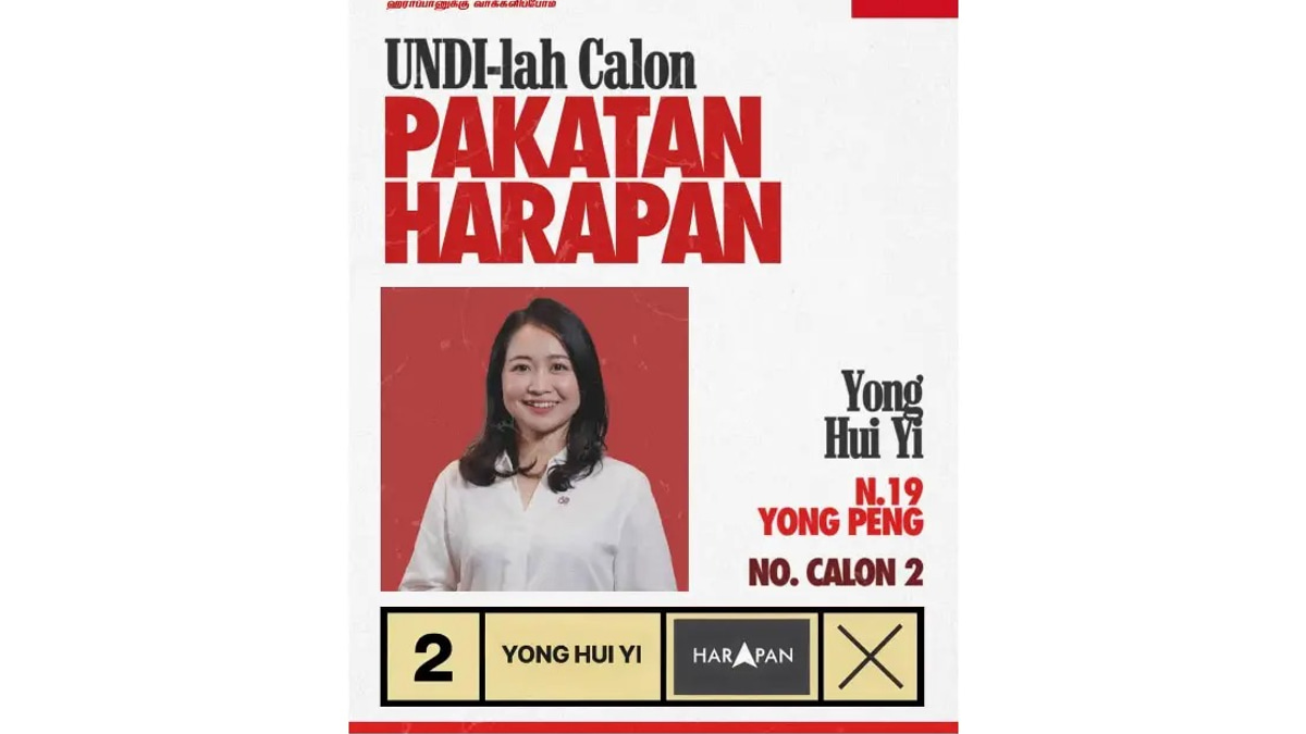 Yong Peng Needs Vision Beyond the Highway, Says PH Candidate Yong Hui Yi