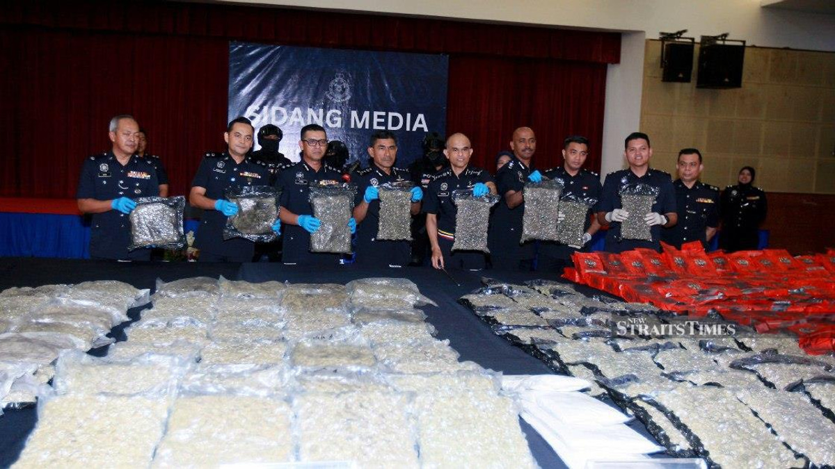 Selangor Police Dismantle Drug Trafficking Network, Seize Half-Tonne Haul Worth RM37.5 Million