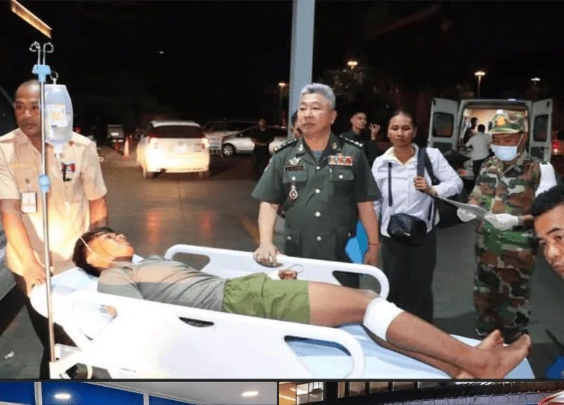Four Cambodian soldiers hurt in border explosion near Thailand