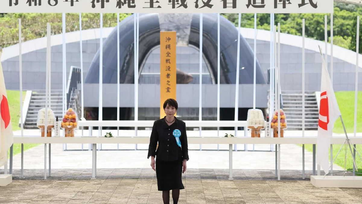 Japan's New Premier Faces Public Outcry Over Military Pivot at War Memorial