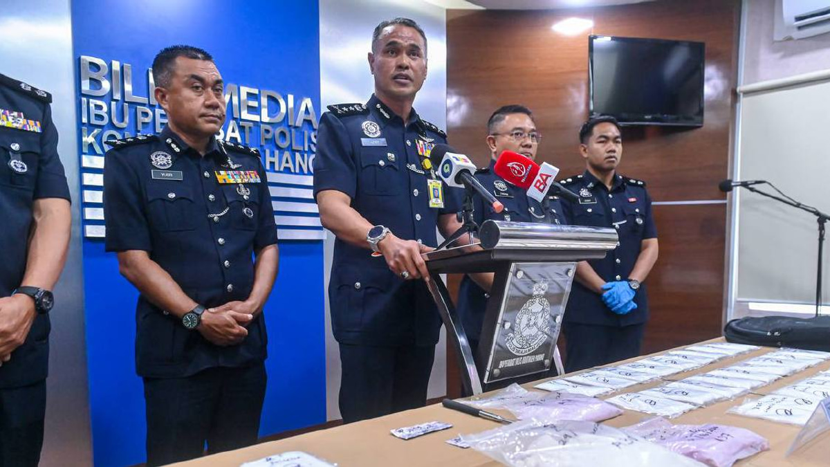 Thai Woman and Partner Held in RM728,000 Drug Seizure at Bentong