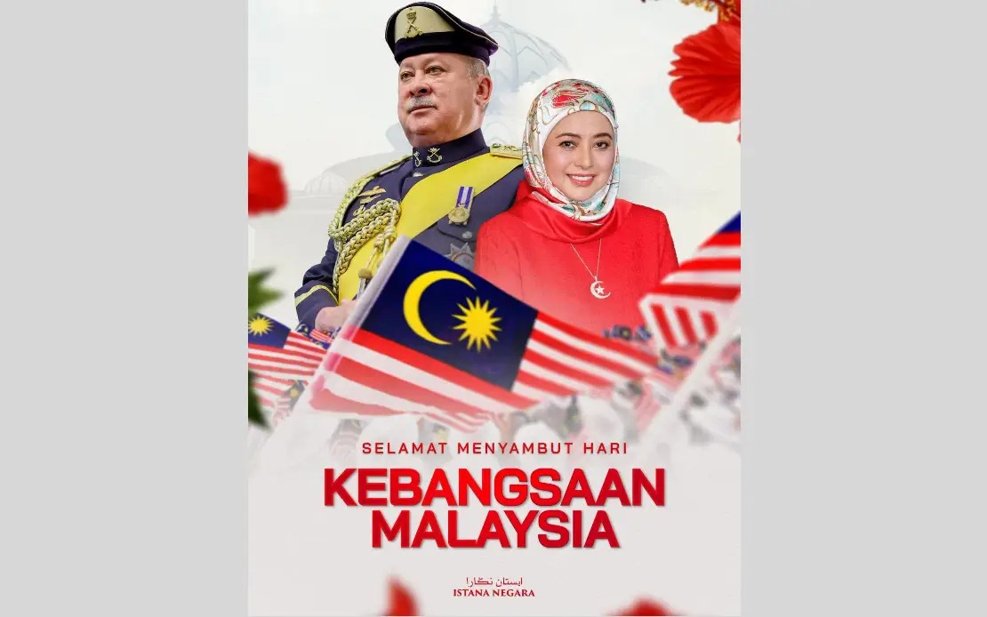 King and Queen Mark Malaysia's 69th National Day with Message of Unity and Prosperity