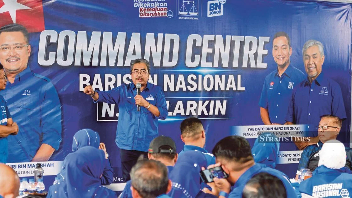 Johari calls for unity as BN targets voter focus ahead of Johor polls