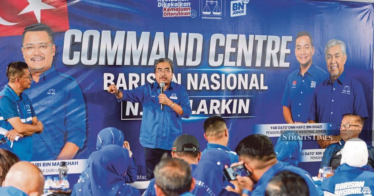Johari calls for unity as BN targets voter focus ahead of Johor polls
