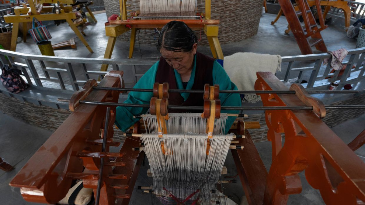 Tibetan Weaving Cooperative Revives Ancient Craft While Creating Rural Employment