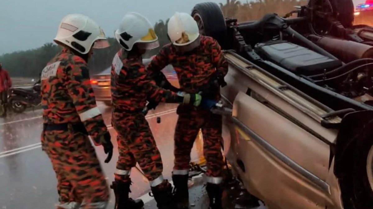 Two Sisters Among Four Killed in Separate Pahang Road Accidents Within an Hour