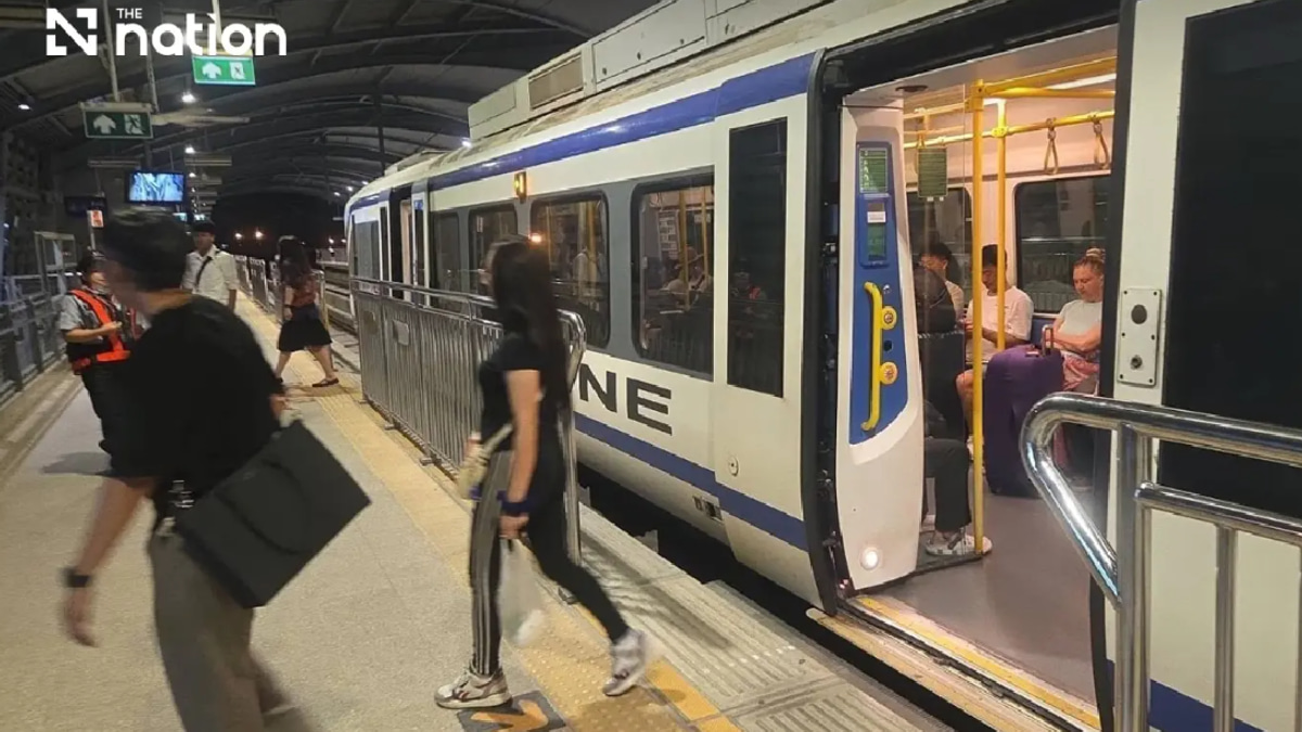 Thai Airport Rail Link Fully Restored After Day-Long Disruption
