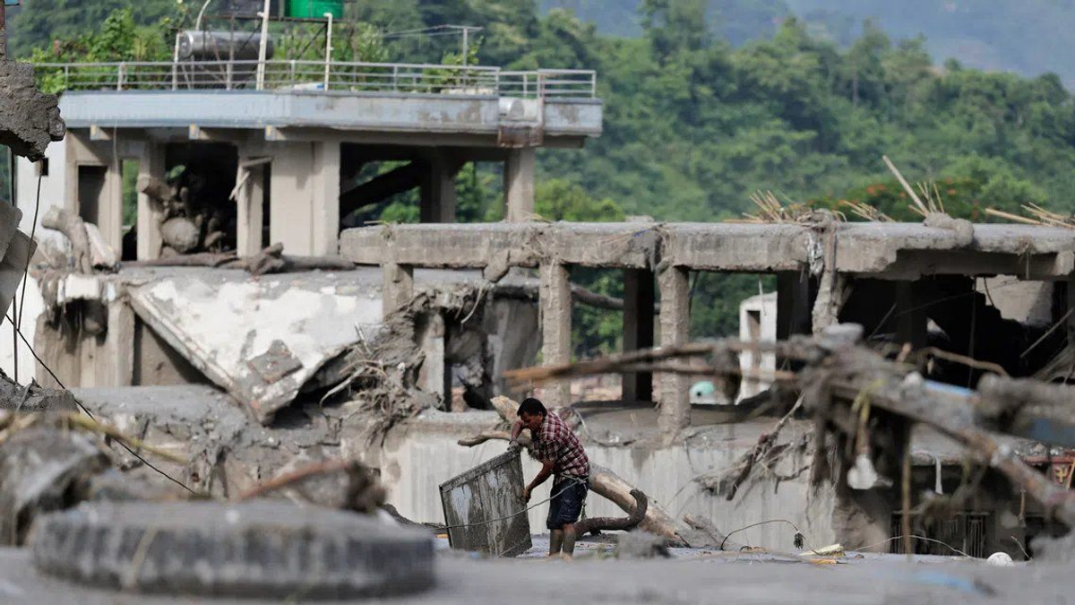 Nepal and China brace for secondary flooding threat as glacier-collapse lakes risk catastrophic bursts
