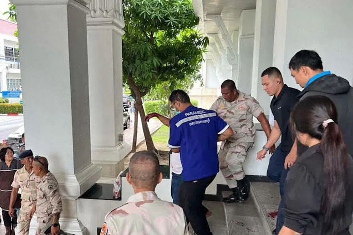 Thailand's gun violence crisis deepens as shooting strikes government office days after deadly school rampage
