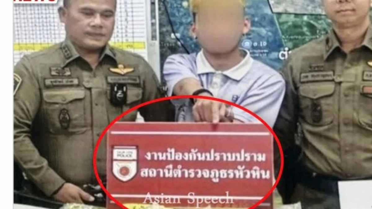 Malaysian, 20, caught with 166kg of methamphetamine after attempting to evade Thai police checkpoint
