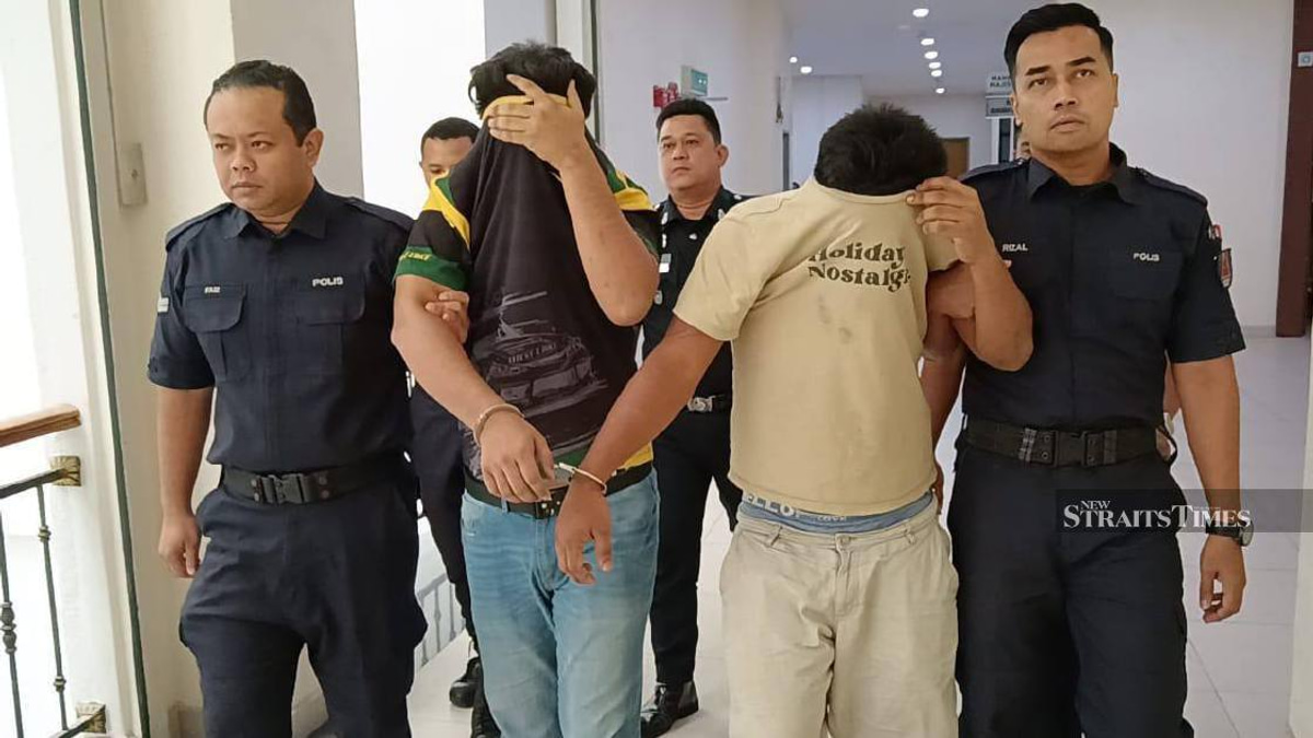 Two Rohingya men charged with serial house break-ins in Muar district